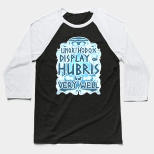 Hubris Zipped Baseball T-Shirt
